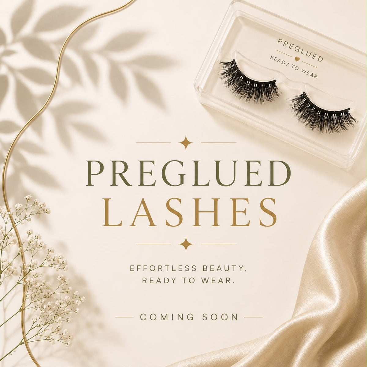 Pre-glued Lashes